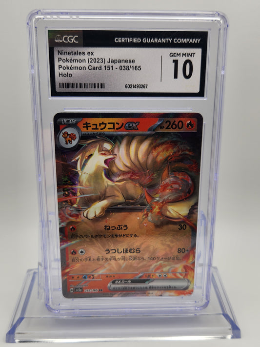 CGC GEM MINT  10 Japanese Pokémon