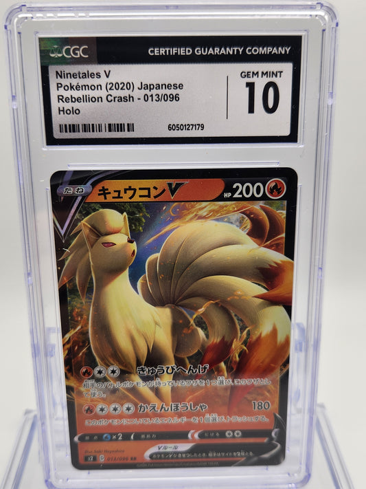 CGC GEM MINT 10 Japanese Pokémon