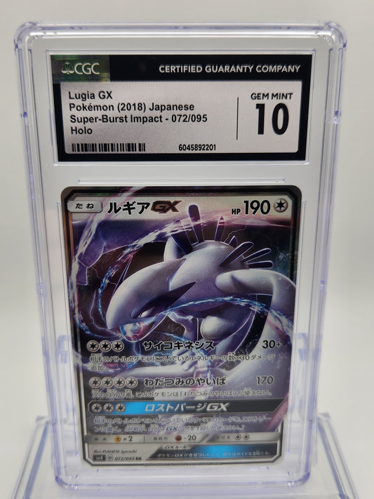 CGC GEM MINT 10 Japanese Pokémon