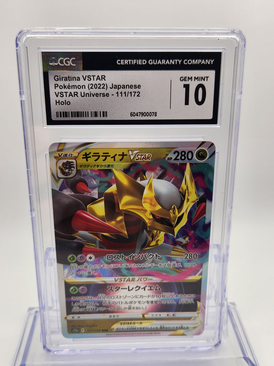 CGC GEM MINT  10 Japanese Pokémon