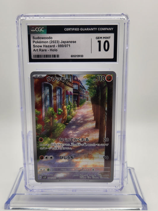 CGC GEM MINT 10 Japanese Pokémon